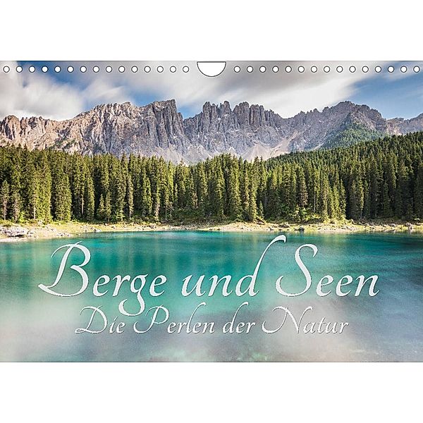 Berge und Seen - Die Perlen der Natur (Wandkalender 2023 DIN A4 quer), Maik Major