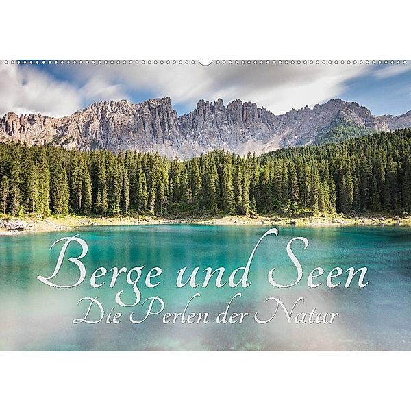 Berge und Seen - Die Perlen der Natur (Wandkalender 2023 DIN A2 quer), Maik Major