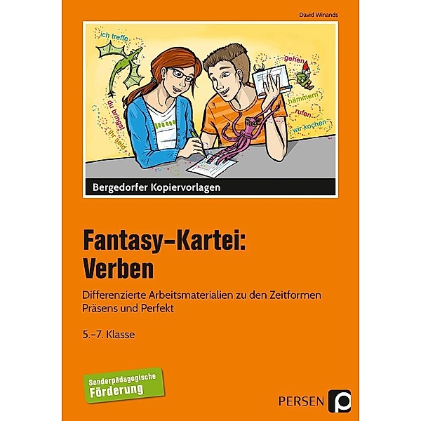 Bergedorfer Kopiervorlagen / Fantasy-Kartei: Verben, David Winands