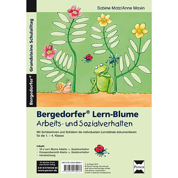 Bergedorfer Lern-Blume Arbeits- und Sozialverhalten, Sabine Matz, Anne Maxin