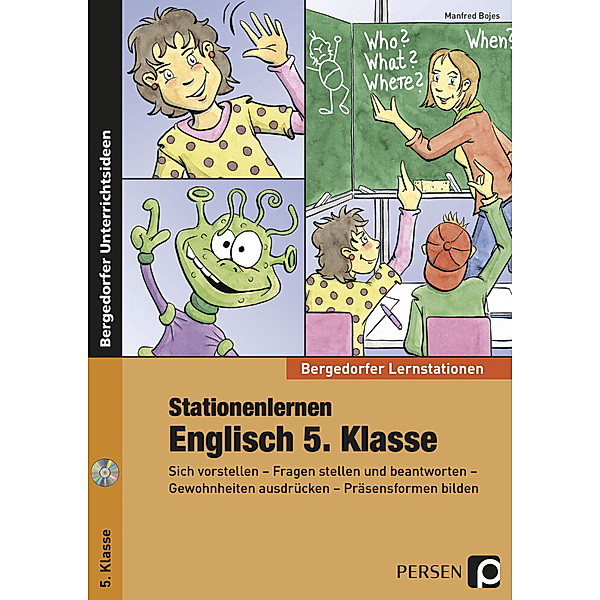 Bergedorfer® Lernstationen / Stationenlernen Englisch 5. Klasse, m. 1 CD-ROM, Manfred Bojes