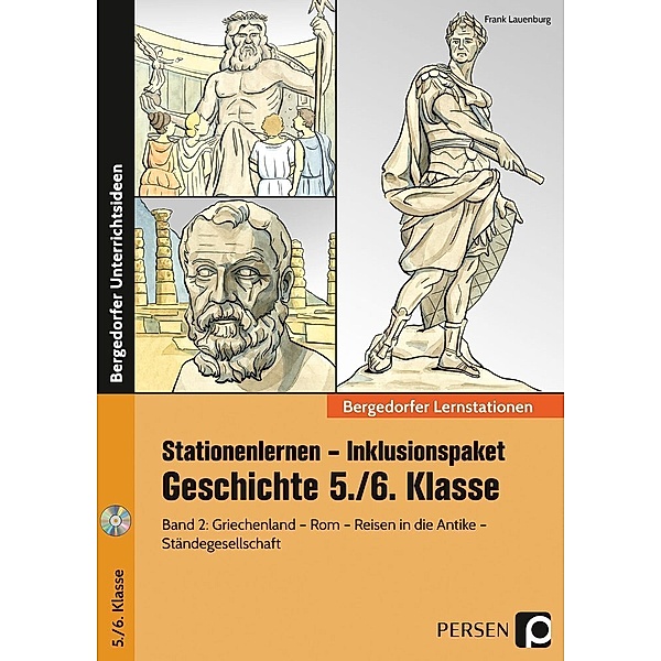 Bergedorfer® Lernstationen / Stationenlernen Geschichte 5/6 Band 2 - inklusiv, m. 1 CD-ROM.Bd.2, Frank Lauenburg