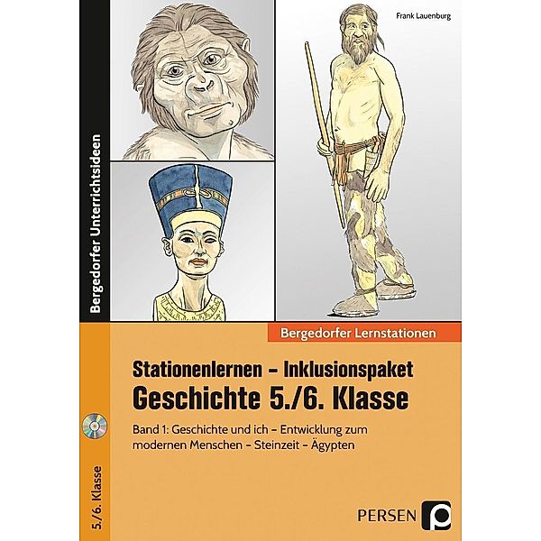 Bergedorfer® Lernstationen / Stationenlernen Geschichte 5/6 Band 1 - inklusiv, m. 1 CD-ROM.Bd.1, Frank Lauenburg