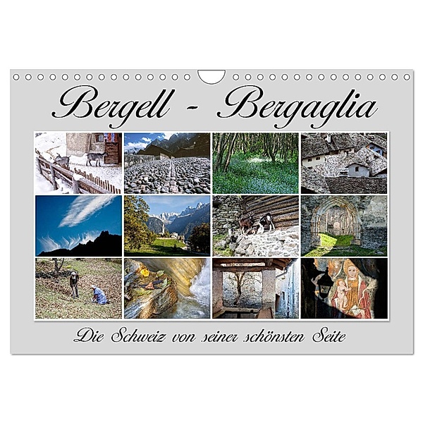 Bergell - Bergaglia (Wandkalender 2025 DIN A4 quer), CALVENDO Monatskalender, Calvendo, Max Watzinger - traumbild -