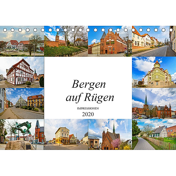 Bergen Auf Rügen Impressionen (Tischkalender 2020 DIN A5 quer), Dirk Meutzner