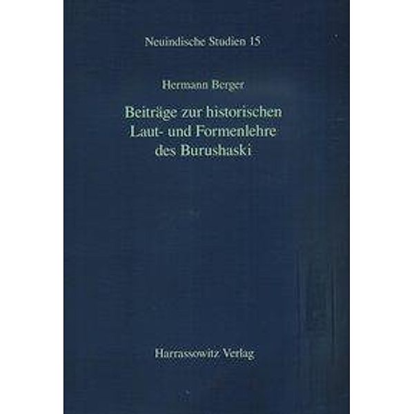 Berger, H: Beiträge zur historischen Laut- und Formenlehre d, Hermann Berger