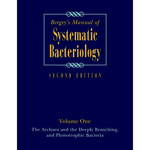 Bergey's Manual of Systematic Bacteriology