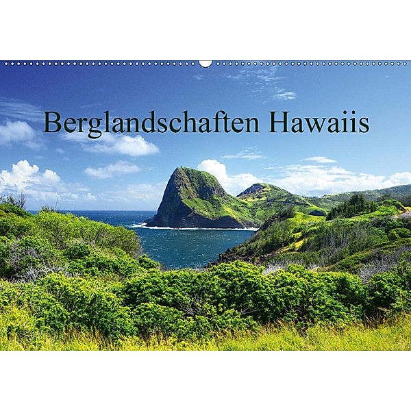 Berglandschaften Hawaiis (Wandkalender 2020 DIN A2 quer), Sylvia Seibl