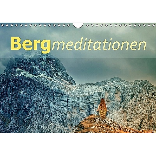 Bergmeditationen (Wandkalender 2017 DIN A4 quer), Liselotte Brunner-Klaus