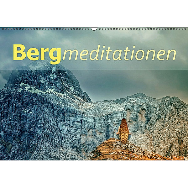 Bergmeditationen (Wandkalender 2019 DIN A2 quer), Liselotte Brunner-Klaus