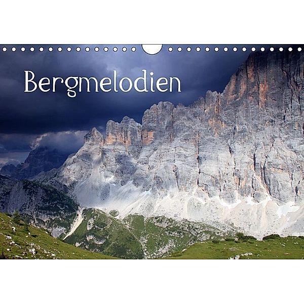 Bergmelodien (Wandkalender 2017 DIN A4 quer), Gerhard Albicker