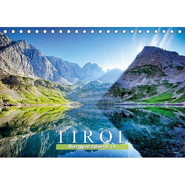 Bergparadiese in Tirol (Tischkalender 2014 DIN A5 quer)