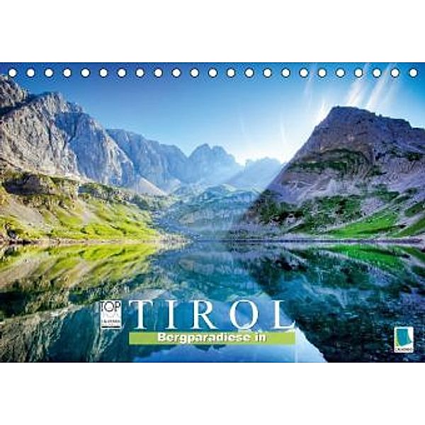 Bergparadiese in Tirol (Tischkalender 2016 DIN A5 quer), Calvendo