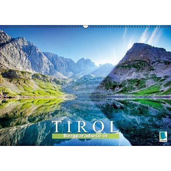 Bergparadiese in Tirol (Wandkalender 2015 DIN A2 quer), CALVENDO