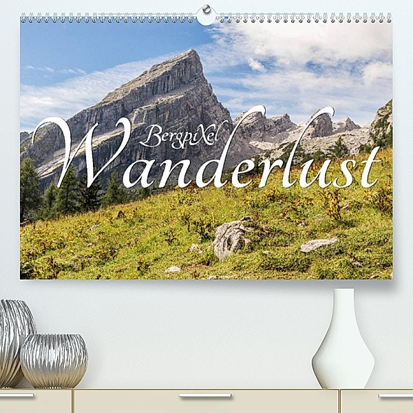 Bergpixels Wanderlust (Premium, hochwertiger DIN A2 Wandkalender 2023, Kunstdruck in Hochglanz), Maik