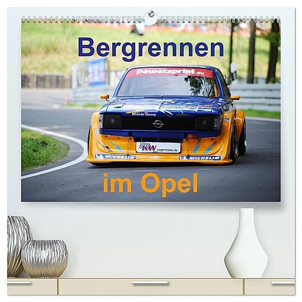 Bergrennen im Opel (hochwertiger Premium Wandkalender 2024 DIN A2 quer), Kunstdruck in Hochglanz, Andreas von Sannowitz