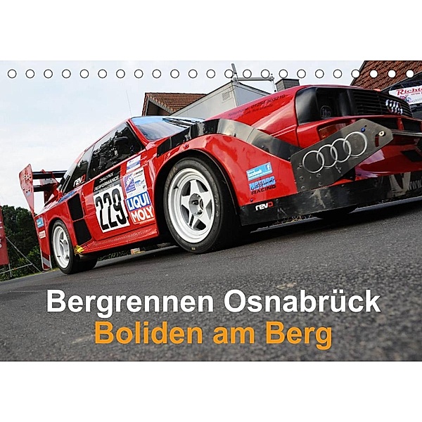 Bergrennen Osnabrück - Boliden am Berg (Tischkalender 2023 DIN A5 quer), Andreas von Sannowitz