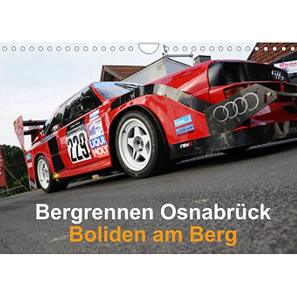 Bergrennen Osnabrück - Boliden am Berg (Wandkalender 2022 DIN A4 quer), Andreas von Sannowitz