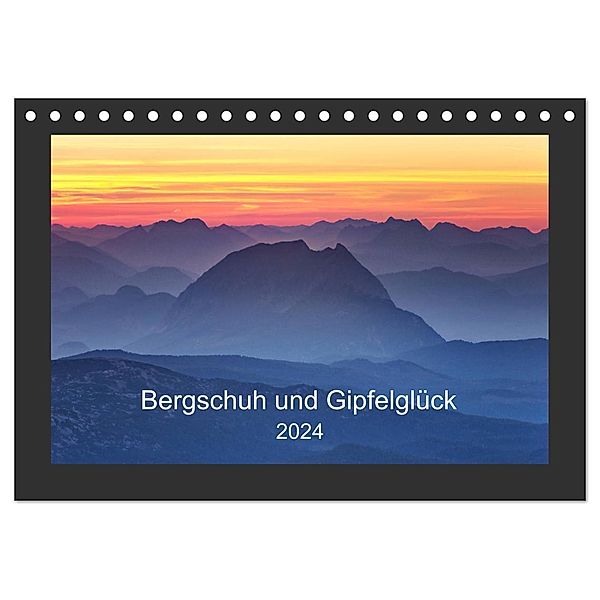 Bergschuh und Gipfelglück (Tischkalender 2024 DIN A5 quer), CALVENDO Monatskalender, Maika Torge