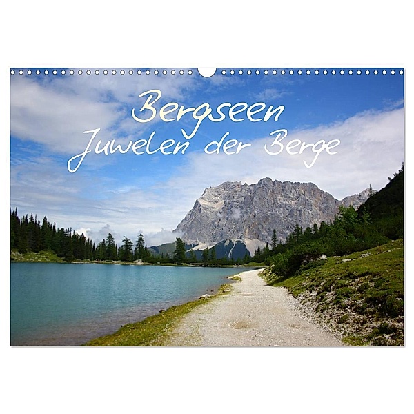 Bergseen - Juwelen der Berge (Wandkalender 2024 DIN A3 quer), CALVENDO Monatskalender, Lilo Kapp