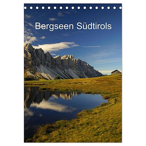 Bergseen Südtirols (Tischkalender 2024 DIN A5 hoch), CALVENDO Monatskalender, Piet G.