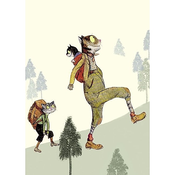 Bergsteigerfrust, 10 Postkarten, Wolf Erlbruch