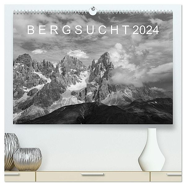 Bergsucht 2024 (hochwertiger Premium Wandkalender 2024 DIN A2 quer), Kunstdruck in Hochglanz, Michael Kehl