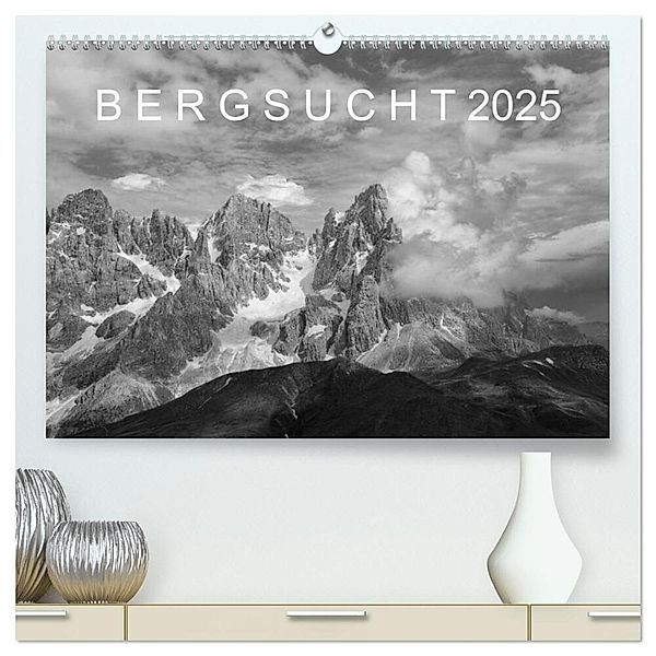Bergsucht 2025 (hochwertiger Premium Wandkalender 2025 DIN A2 quer), Kunstdruck in Hochglanz, Calvendo, Michael Kehl