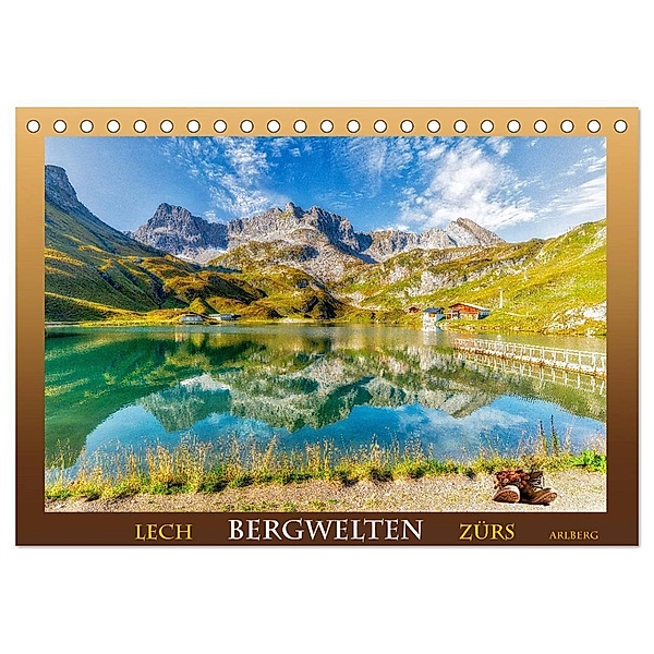 Bergwelten - Lech Zürs Arlberg (Tischkalender 2024 DIN A5 quer), CALVENDO Monatskalender, Ulrich Männel