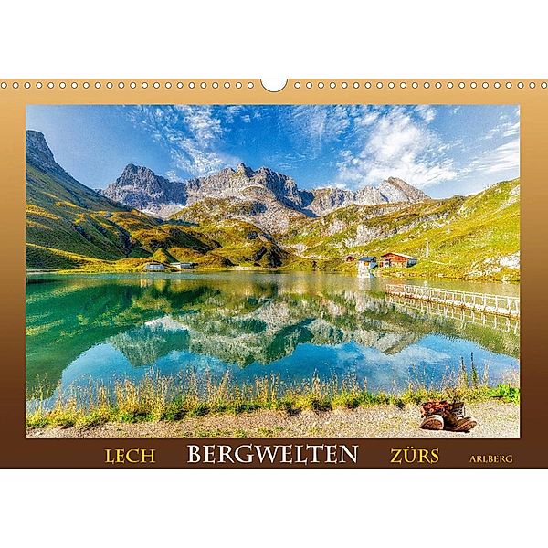 Bergwelten - Lech Zürs Arlberg (Wandkalender 2023 DIN A3 quer), Ulrich Männel