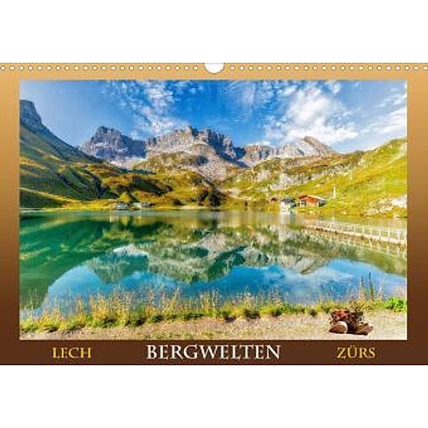 Bergwelten - Lech - ZürsAT-Version  (Wandkalender 2021 DIN A3 quer), Ulrich Männel