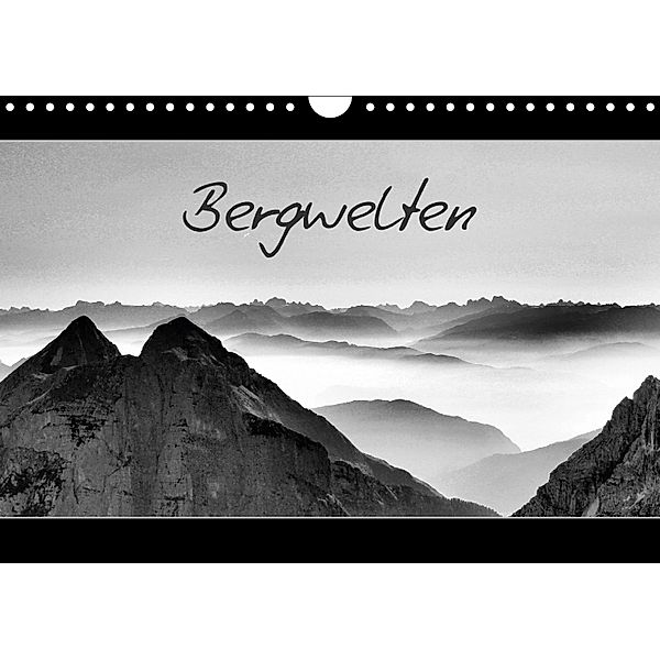 Bergwelten (Wandkalender 2018 DIN A4 quer), Sonja Kirschnick