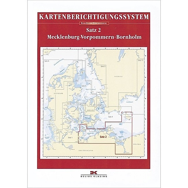 Berichtigung Sportbootkarten Satz 2: Mecklenburg-Vorpommern - Bornholm (Ausgabe 2020), Team Technology Engineering + Marketing GmbH Dr. Dirk Blume, Nautik Net