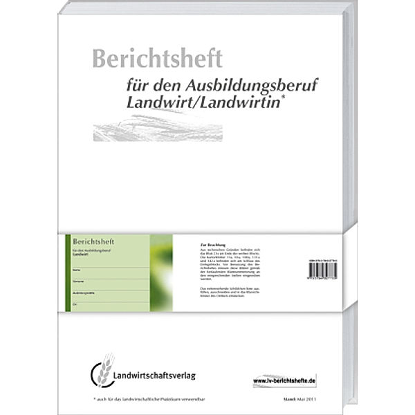 Berichtsheft für den Ausbildungsberuf Landwirt/Landwirtin