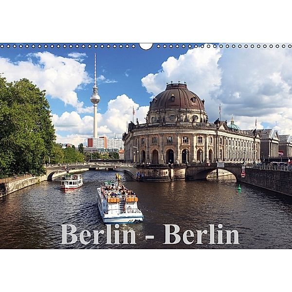 Berlin - Berlin (Wandkalender immerwährend DIN A3 quer), Frank Herrmann