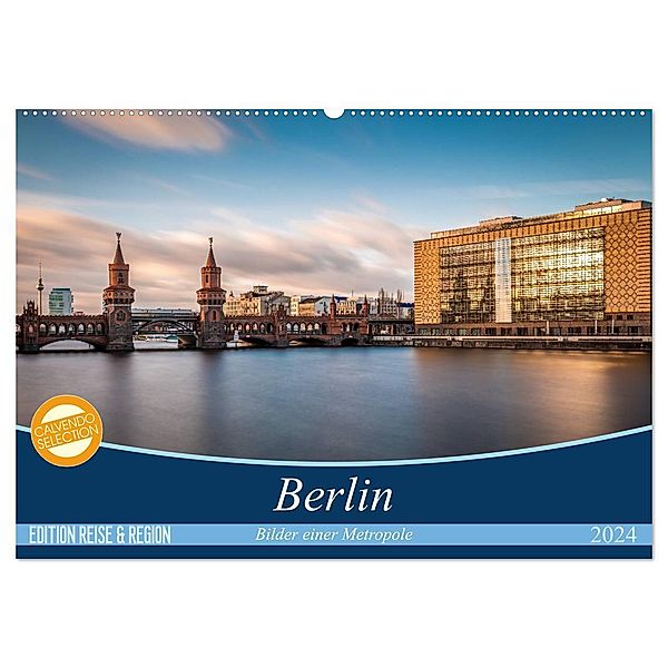Berlin - Bilder einer Metropole (Wandkalender 2024 DIN A2 quer), CALVENDO Monatskalender, Vladan Radivojac