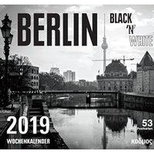 Berlin Black 'N White, Postkartenkalender 2019