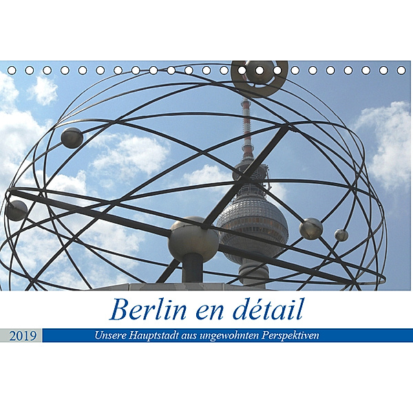 Berlin en détail (Tischkalender 2019 DIN A5 quer), Klaus Gosda