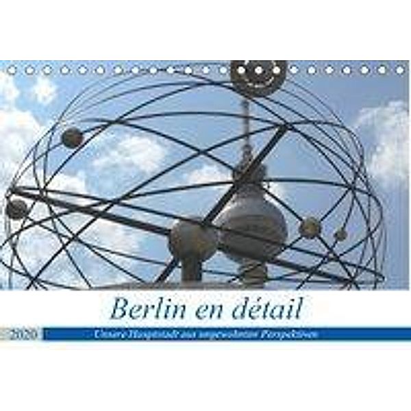 Berlin en détail (Tischkalender 2020 DIN A5 quer), Klaus Gosda