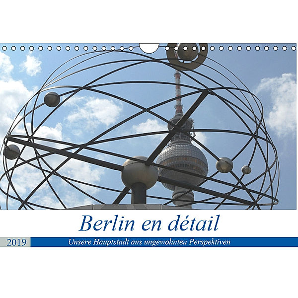 Berlin en détail (Wandkalender 2019 DIN A4 quer), Klaus Gosda