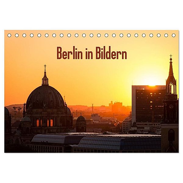 Berlin in Bildern (Tischkalender 2024 DIN A5 quer), CALVENDO Monatskalender, Stefan Schäfer Photography
