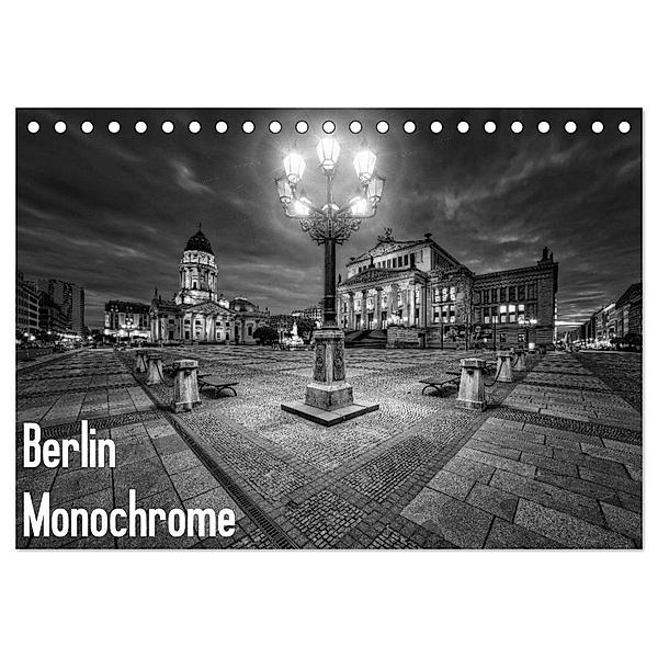 Berlin Monochrome (Tischkalender 2024 DIN A5 quer), CALVENDO Monatskalender, Marcus Klepper