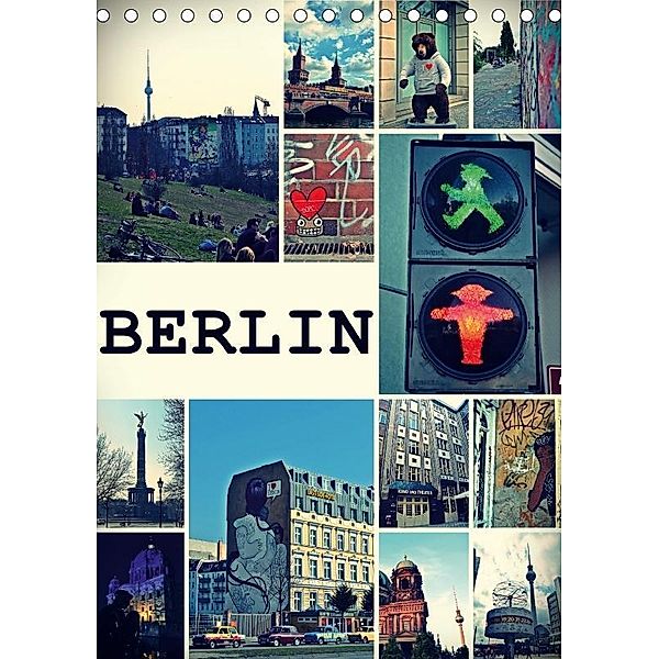 BERLIN / Planer (Tischkalender 2017 DIN A5 hoch), Stephanie Büttner