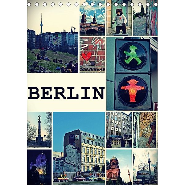 BERLIN / Planer (Tischkalender 2018 DIN A5 hoch), Stephanie Büttner