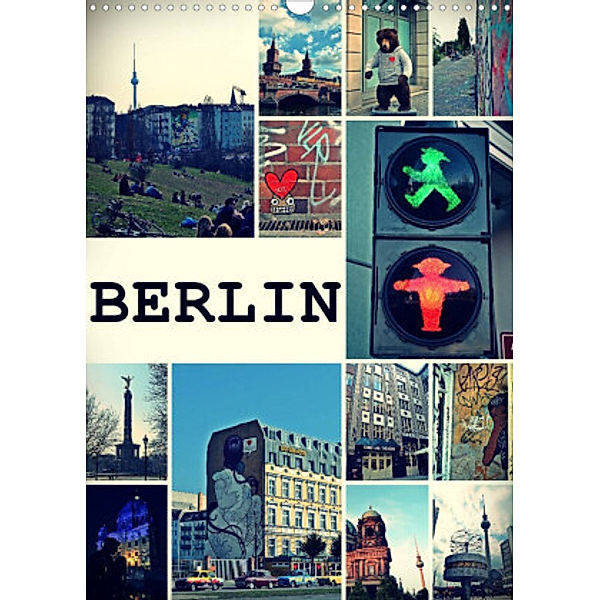 BERLIN / Planer (Wandkalender 2022 DIN A3 hoch), Stephanie Büttner