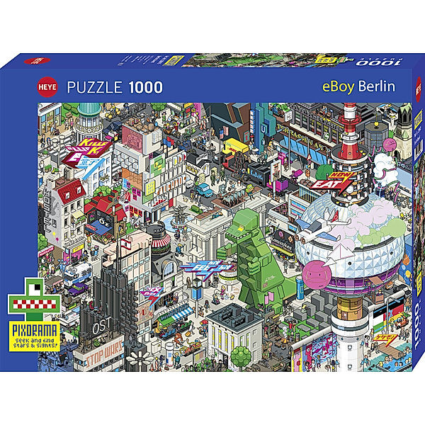 Heye, Heye Puzzle Berlin Quest (Puzzle), eBoy