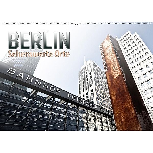BERLIN Sehenswerte Orte (Wandkalender 2017 DIN A2 quer), Melanie Viola