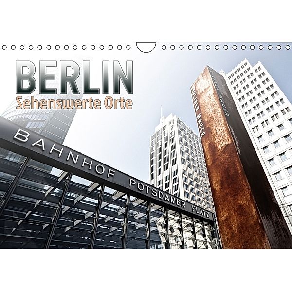 BERLIN Sehenswerte Orte (Wandkalender 2018 DIN A4 quer), Melanie Viola