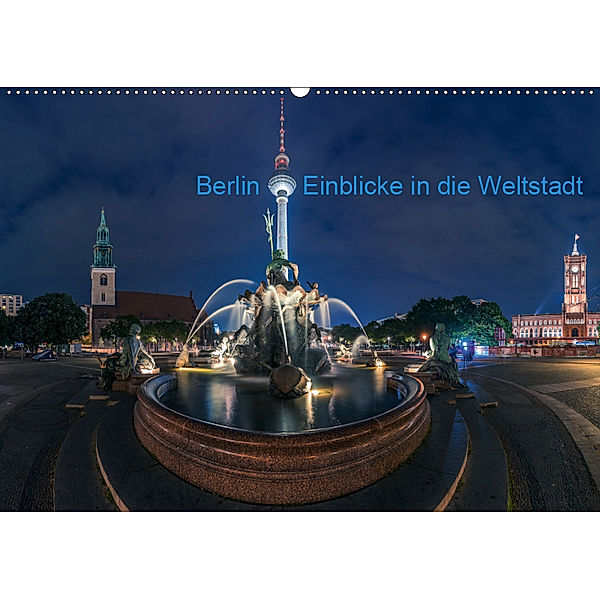 Berlin - Sichtweisen auf die Hauptstadt (Wandkalender 2019 DIN A2 quer), Jean Claude Castor