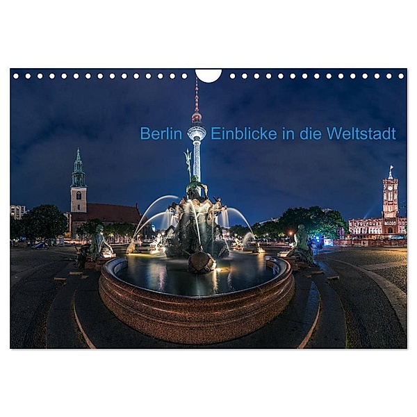 Berlin - Sichtweisen auf die Hauptstadt (Wandkalender 2024 DIN A4 quer), CALVENDO Monatskalender, Jean Claude Castor I 030mm-photography
